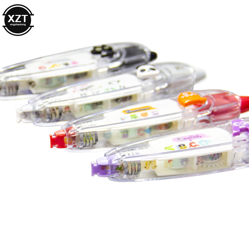 Kids Kawaii Animals Press Type - Correction Tape Roller ulasan dan harga