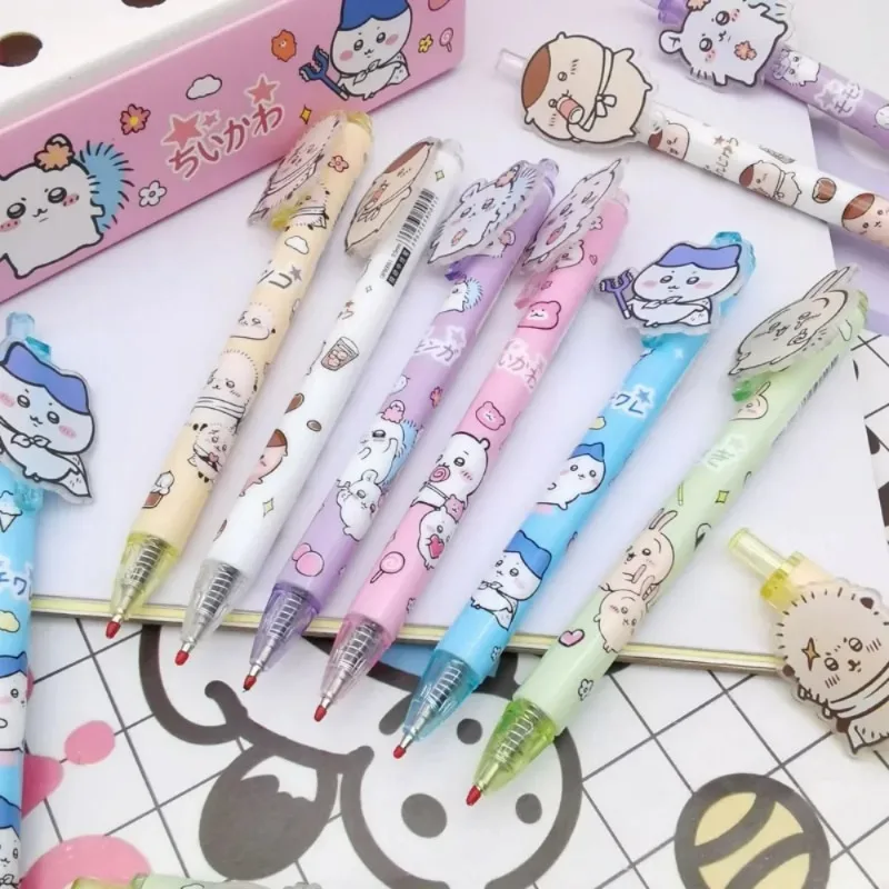 Kawaii Chiikawa Gel Pens 0.5mm - Stationery Supplier ulasan dan harga
