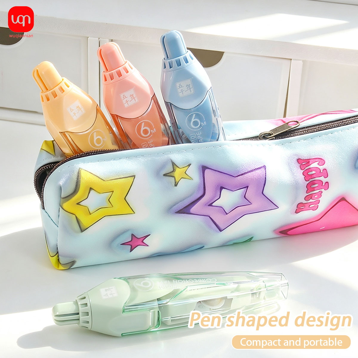 6m Correction Tape Push Button - Correction Tape Roller ulasan dan harga